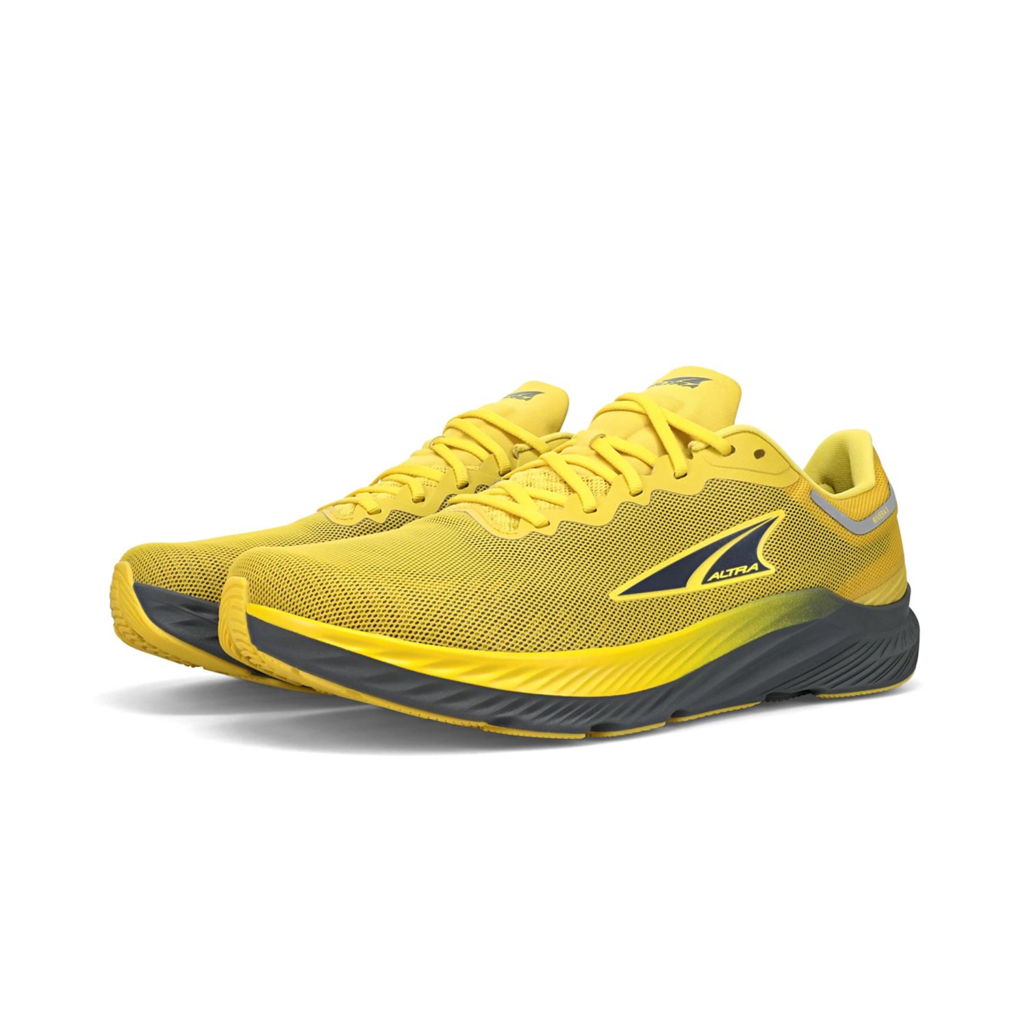 Altra Rivera 3 Men's Sneakers Grey / Yellow | South Africa-90728149